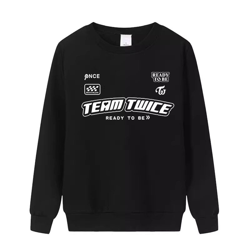 Twice Ready To Be Team Twice Concert Crewneck Hoodie – idollookbook