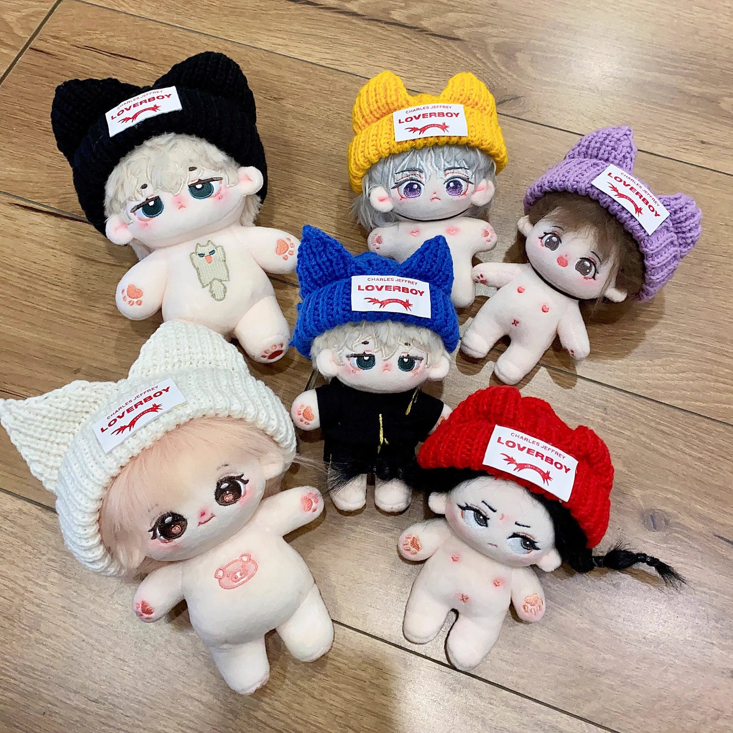 Stray Kids SKZOO Loverboy Chunky Cat Beanie ~ Handmade