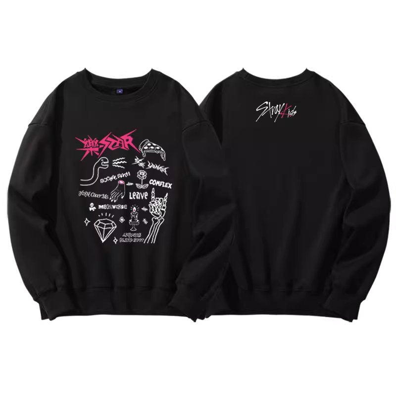 Stray Kids 樂-STAR (Rockstar) Album Crewneck