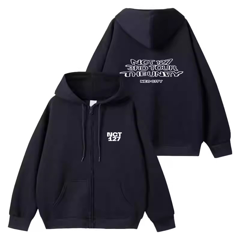 NCT127 3rd The Unity Zip Up Hoodie