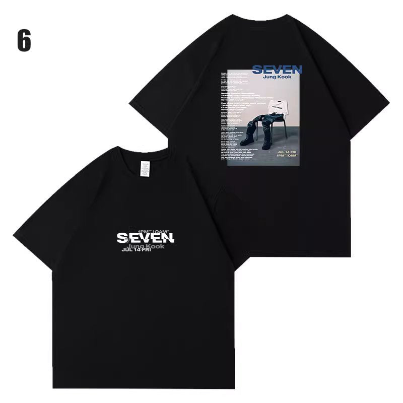 BTS Jungkook Seven Photo T-Shirt