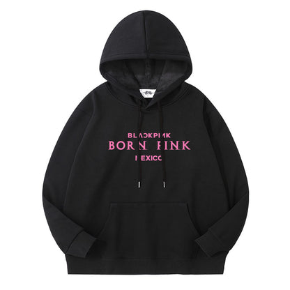 Blackpink Mexico Born Pink Concert Cropped Hoodie