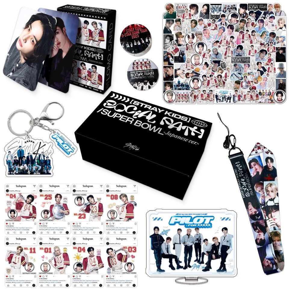 Stray Kids Social Path Box – idollookbook