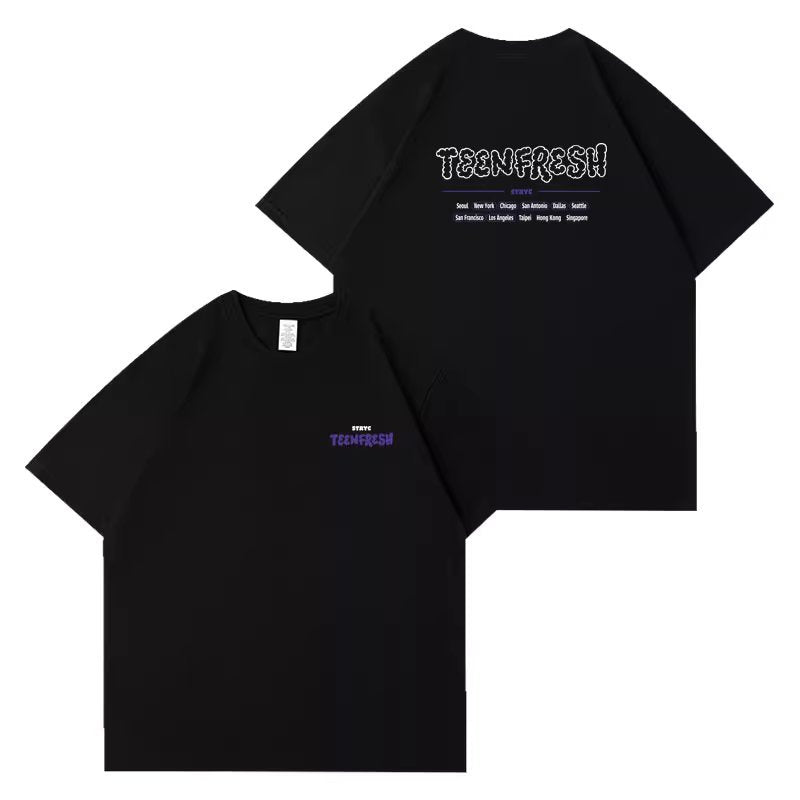 STAYC 2023 Teen Fresh World Tour Cropped T-Shirt – idollookbook