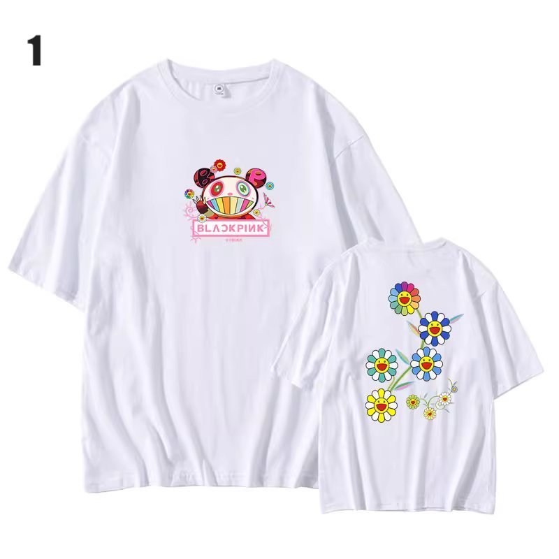 Blackpink Smiley Sunflower T-Shirt