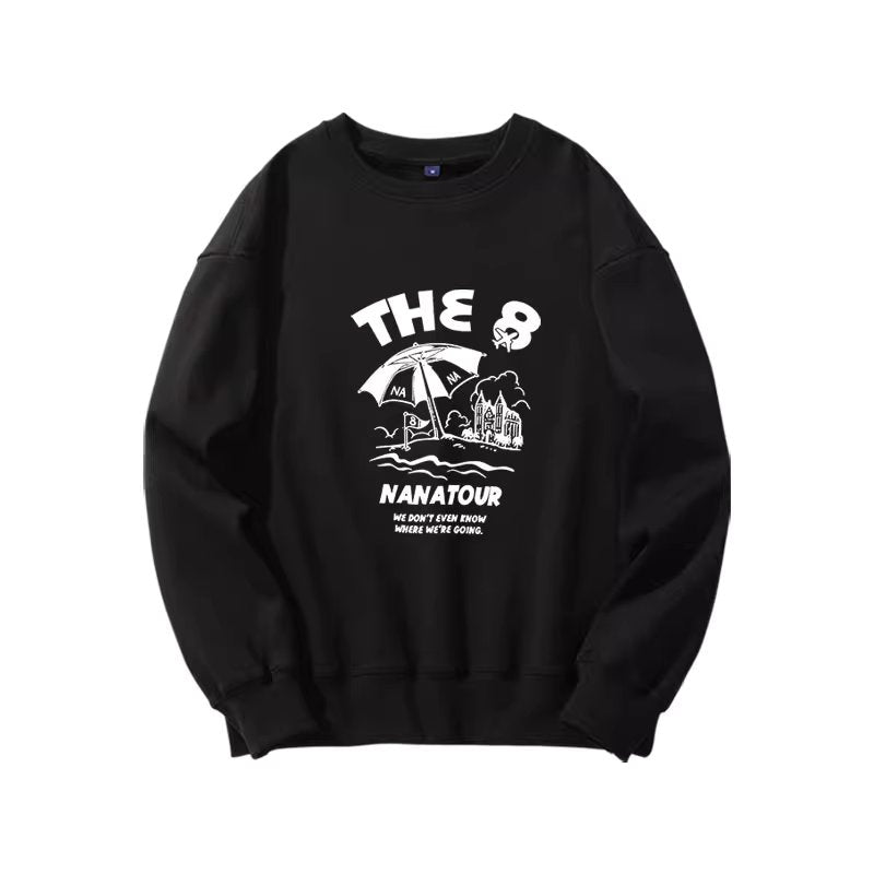 Seventeen 2023 Nana Tour Crewneck // Black