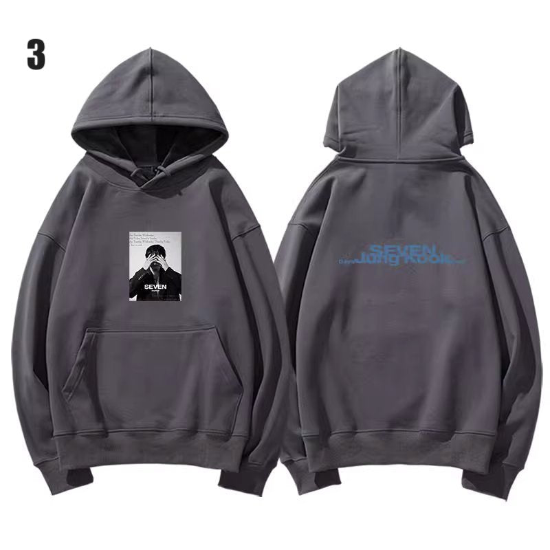 BTS Jungkook Seven Photo Hoodie