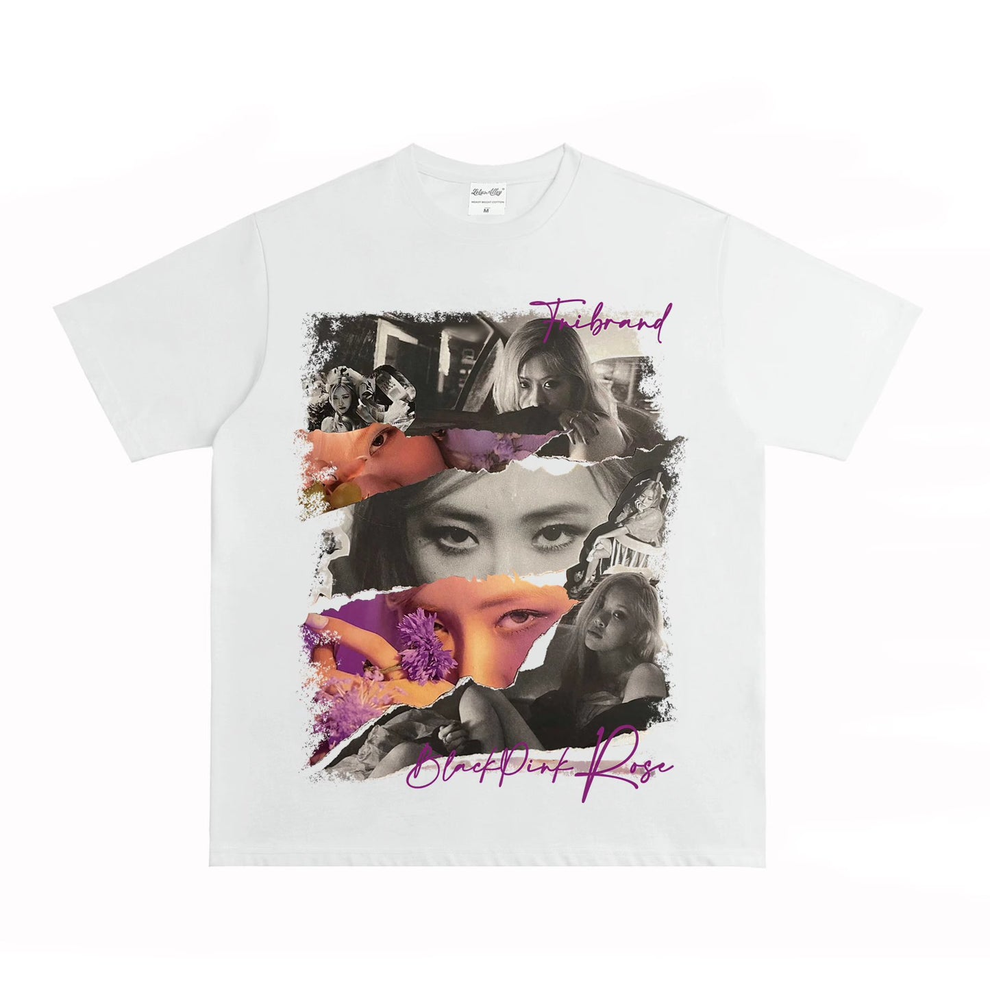 Blackpink Rose Graphic Tee