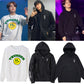 Ateez Fellowship Thunder Concert Crewneck Zip Up Hoodie