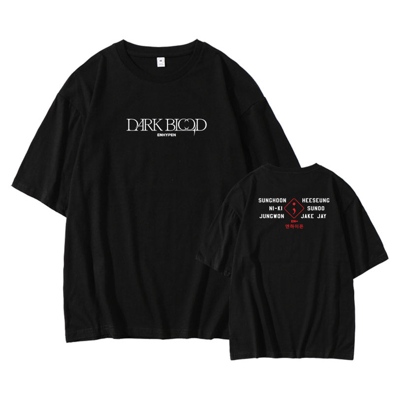 Enhypen Dark Blood Album T-Shirt