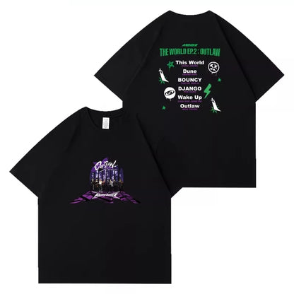 Ateez The World Ep. 2 Outlaw Concert T-Shirt