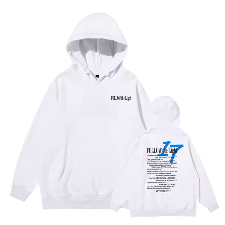 Seventeen Follow To Seoul Tour Crewneck Hoodie