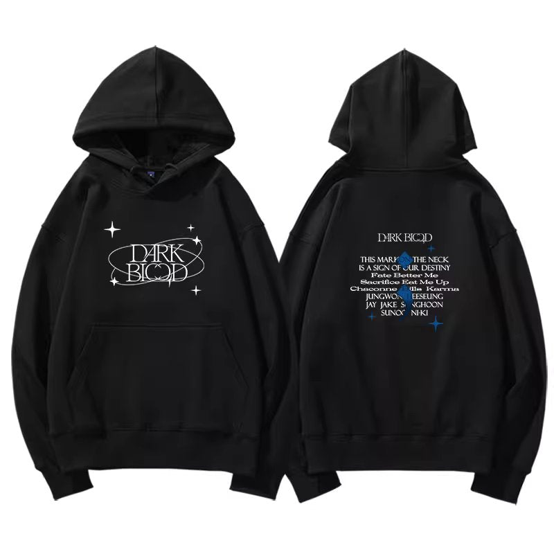 Enhypen Dark Blood Album Hoodie