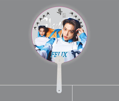 Stray Kids 5 Star Transparent Fan