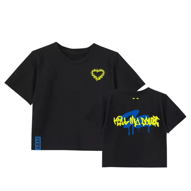 Itzy Kill My Doubt Concert Cropped T-Shirt