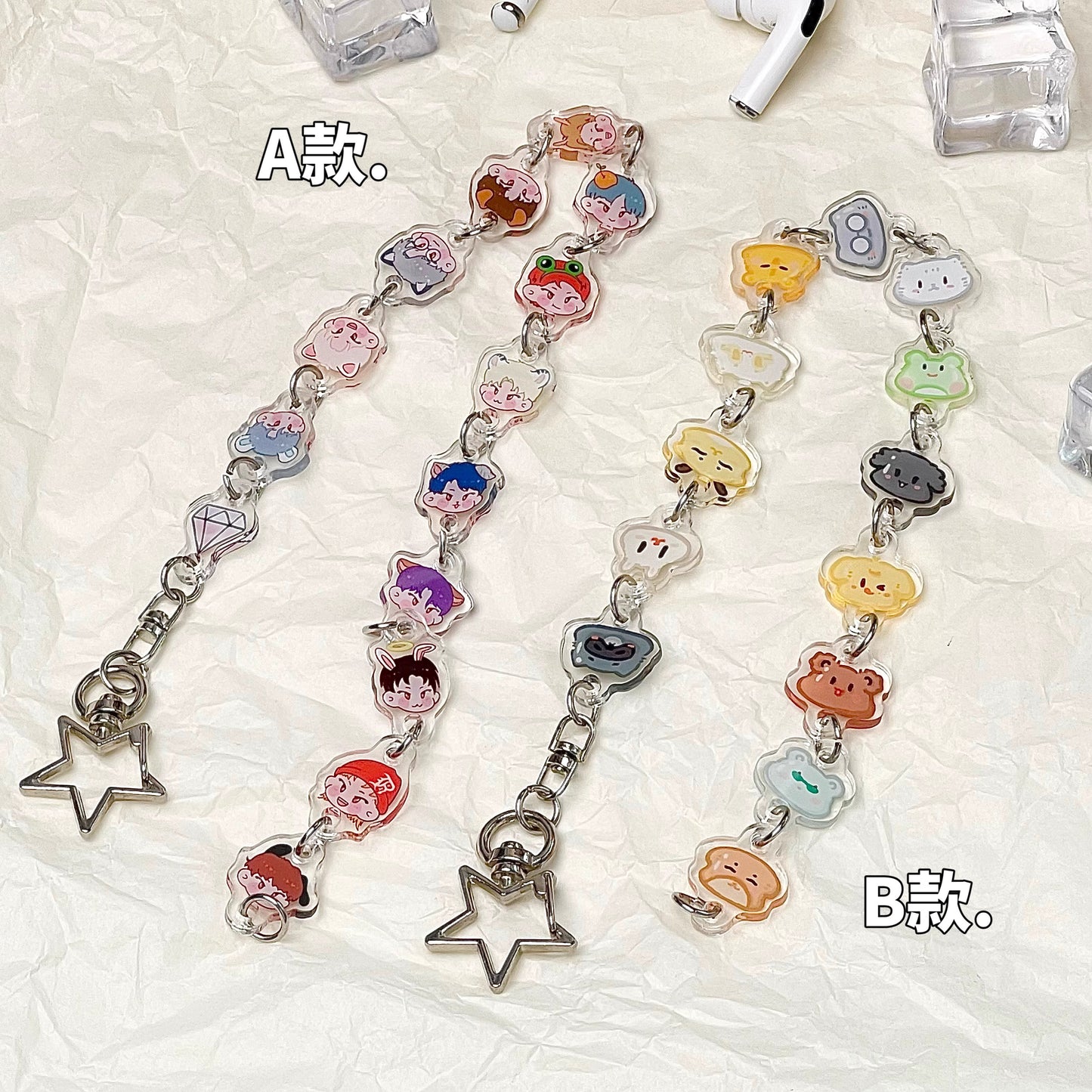 Seventeen Kawaii Star Keychain