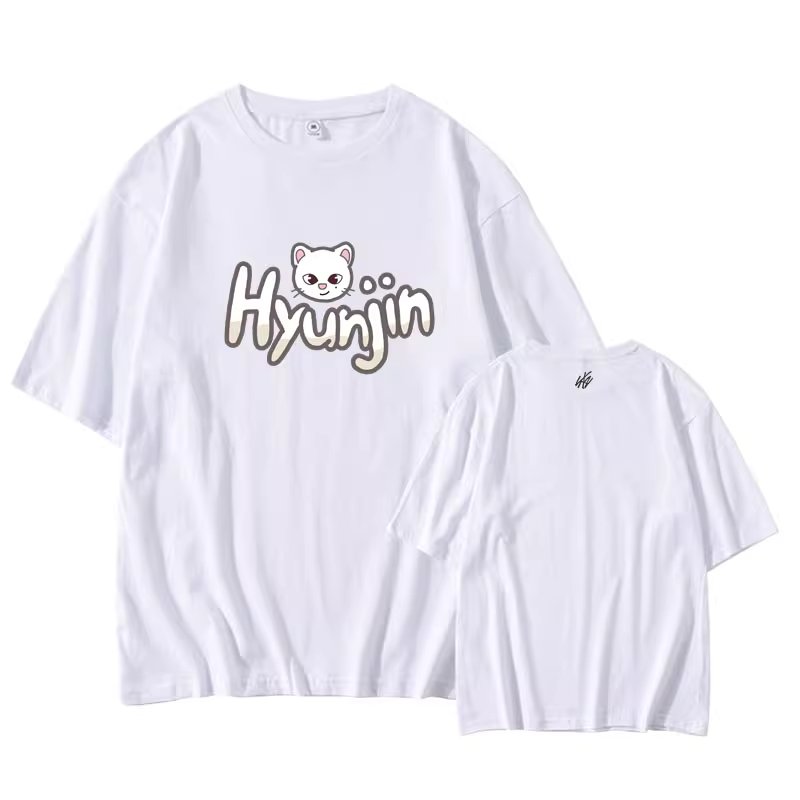 Stray Kids 2023 SKZOO 5 Star Cartoon T-Shirt