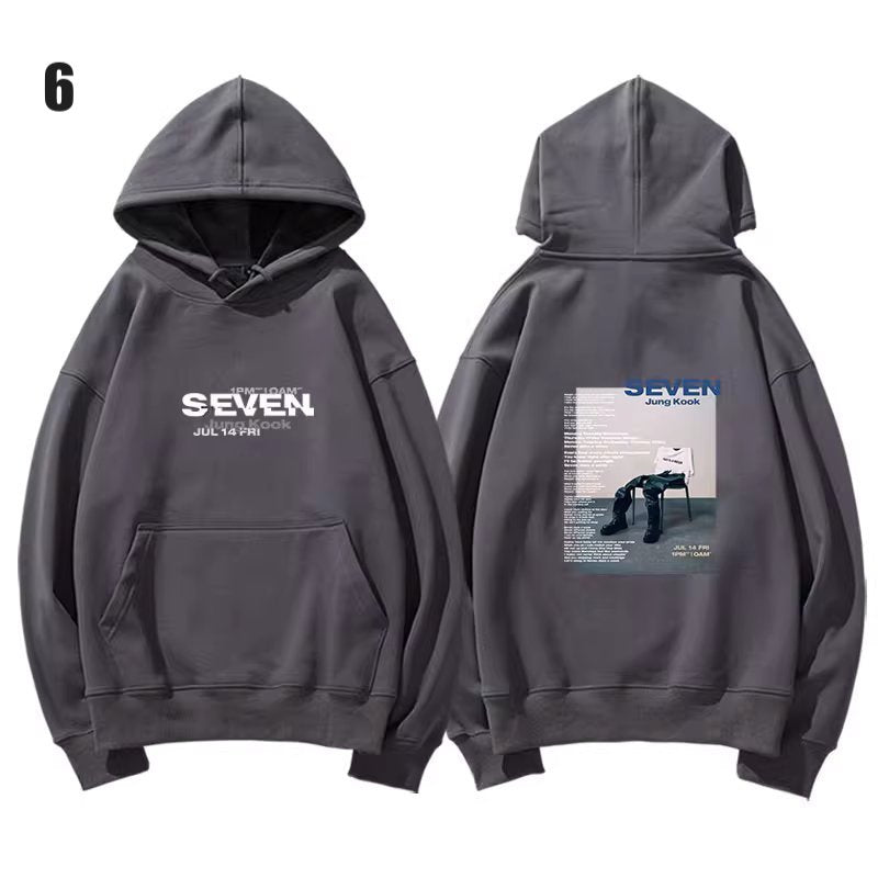 BTS Jungkook Seven Photo Hoodie