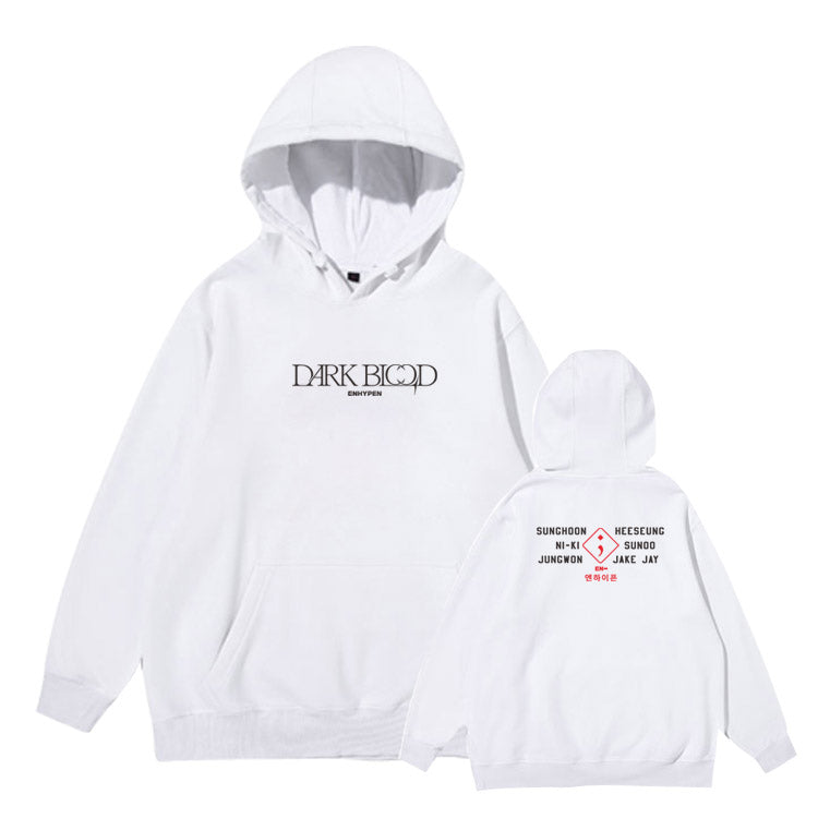 Enhypen Dark Blood Album Hoodie