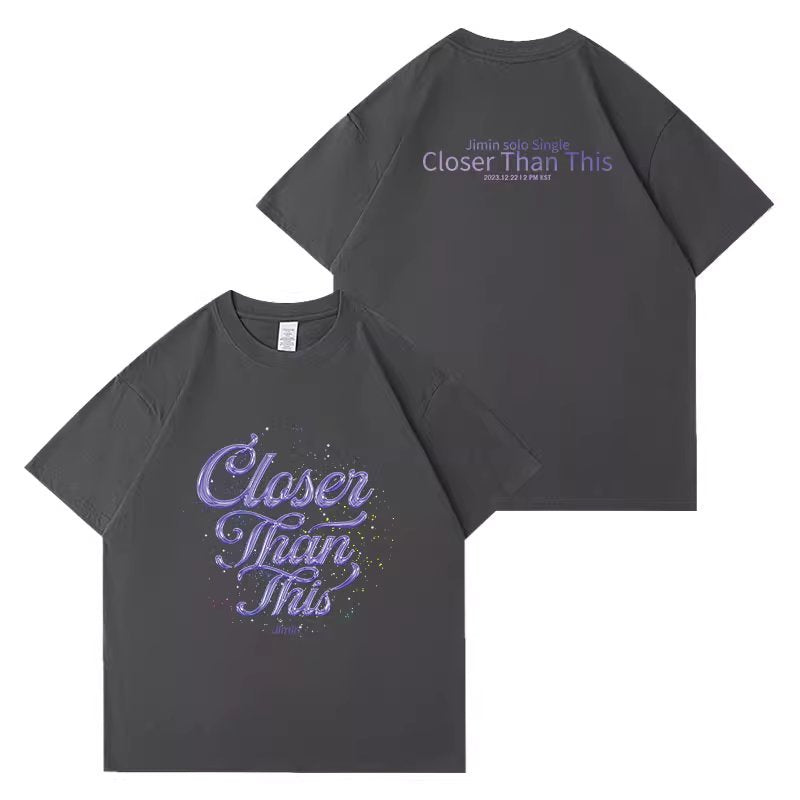 BTS Jimin Closer Than This T-Shirt