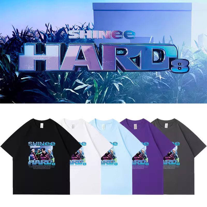 Shinee Hard 8 Album T-Shirt