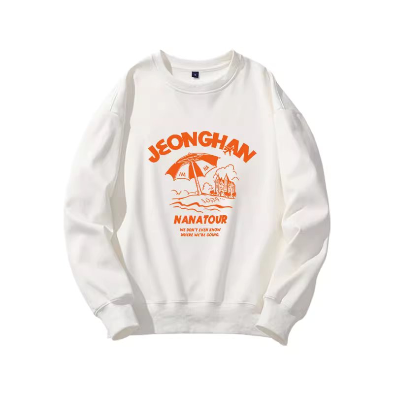 Seventeen 2023 Nana Tour Crewneck // White