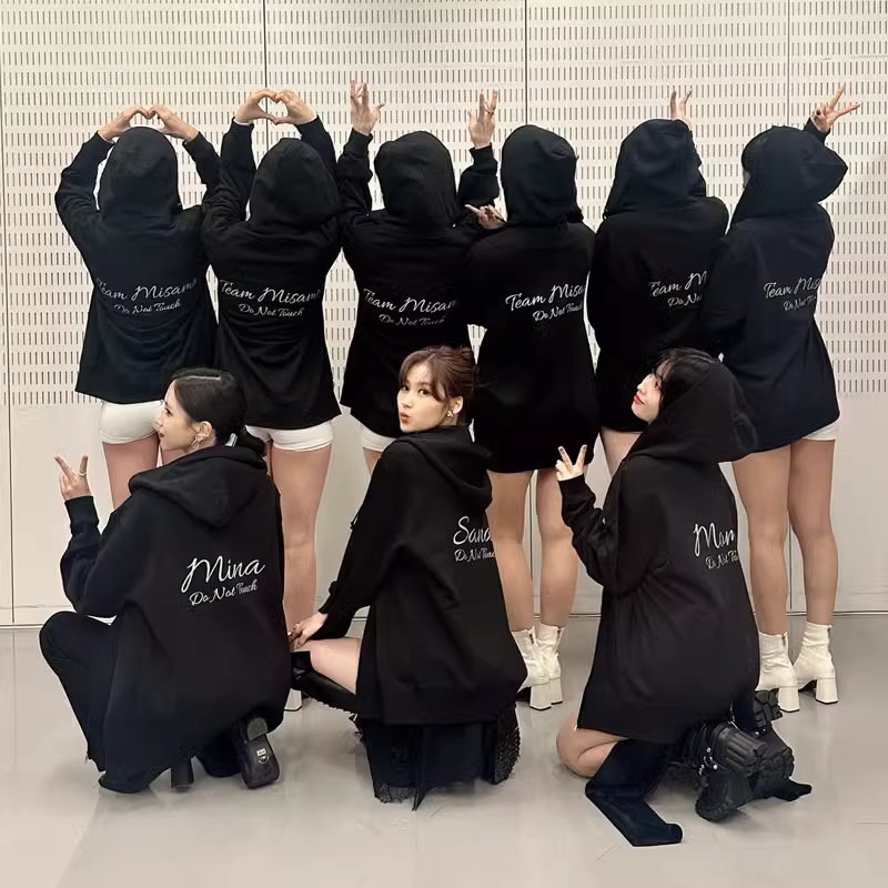 Twice MiSaMo Do Not Touch Zip Up Hoodie