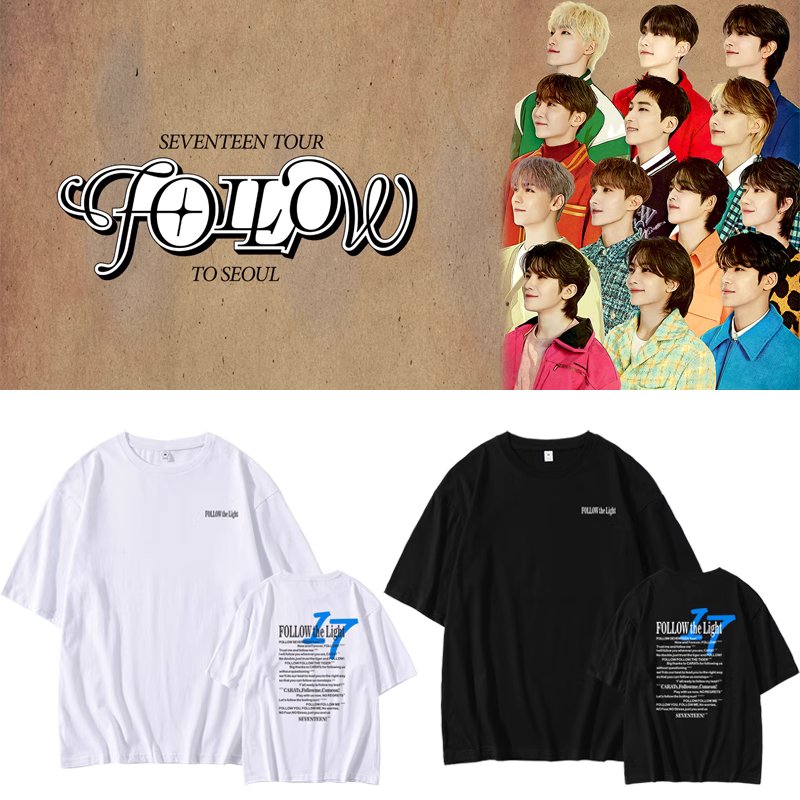 Seventeen Follow To Seoul Tour T-Shirt