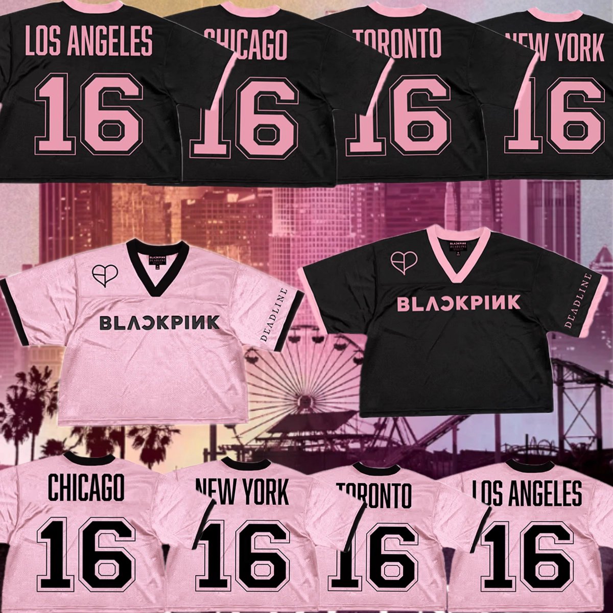 Blackpink 2025 Deadline Sports Jersey