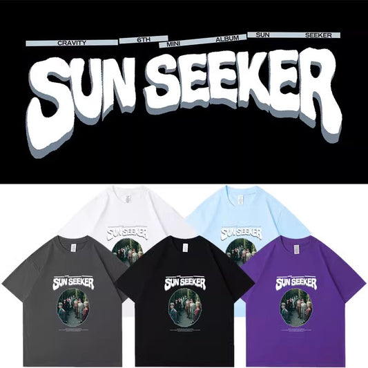 Cravity 2023 Sun Seeker Album T-Shirt