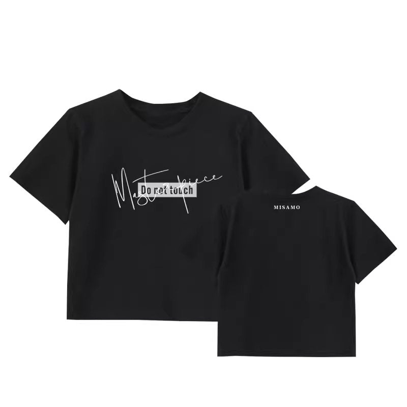 Twice MiSaMo Do Not Touch Cropped T-Shirt