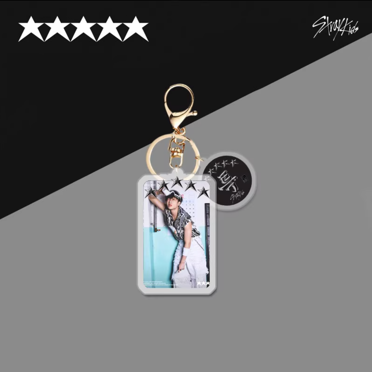 Stray Kids 5 Star Keychain