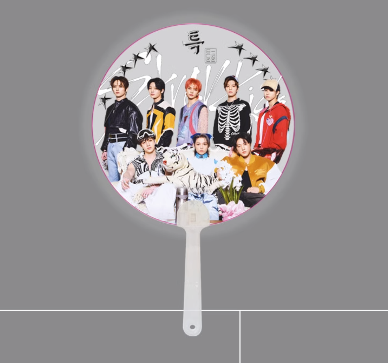 Stray Kids 5 Star Transparent Fan