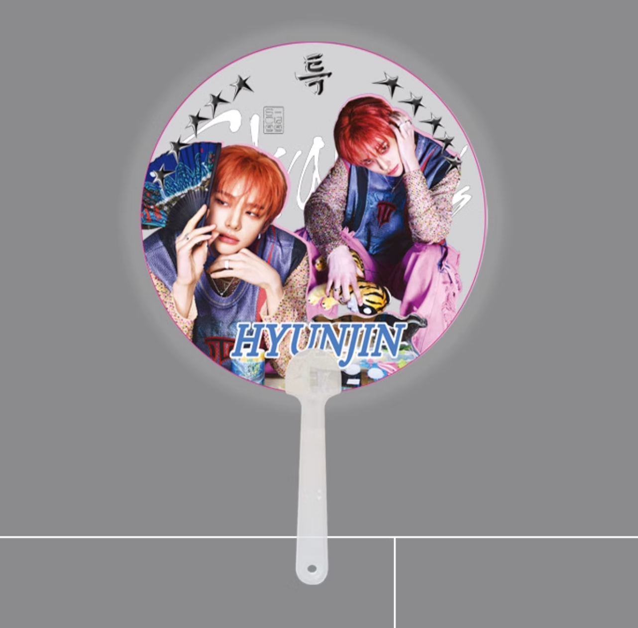 Stray Kids 5 Star Transparent Fan