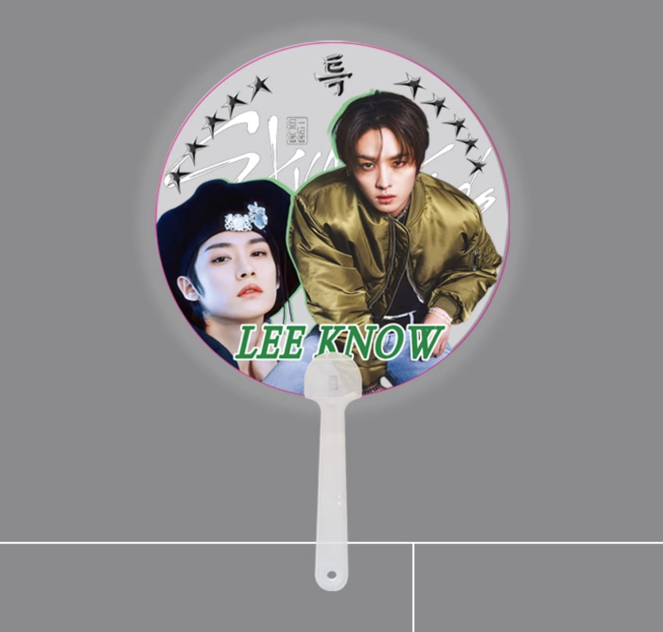 Stray Kids 5 Star Transparent Fan