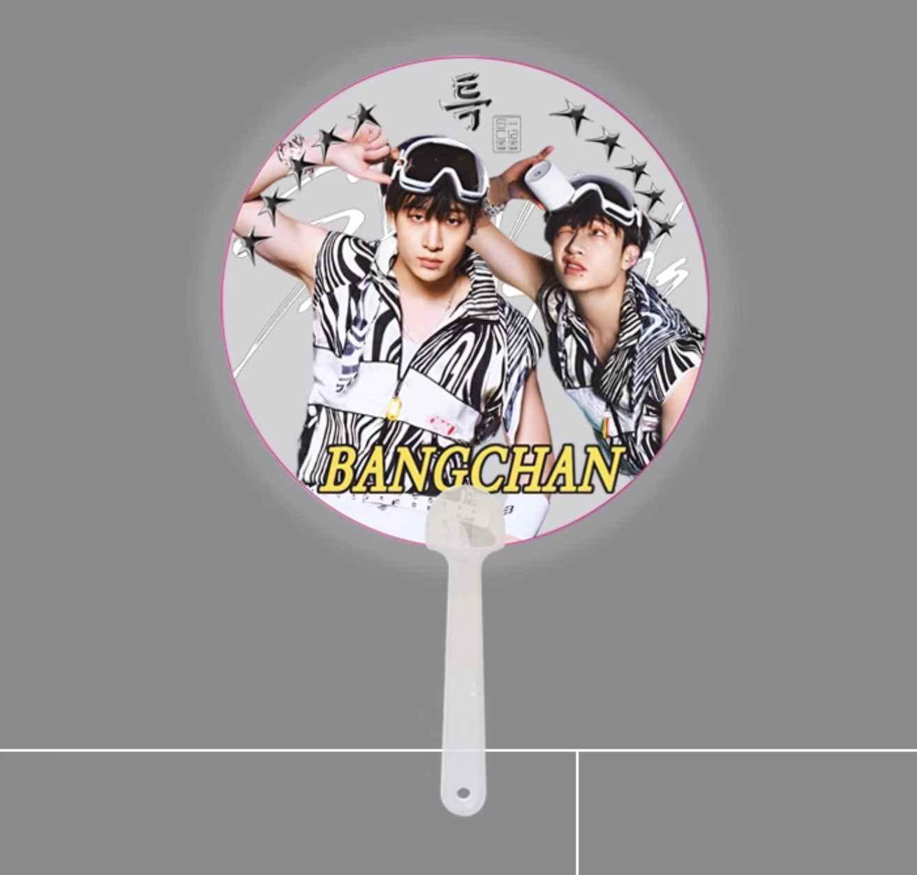 Stray Kids 5 Star Transparent Fan