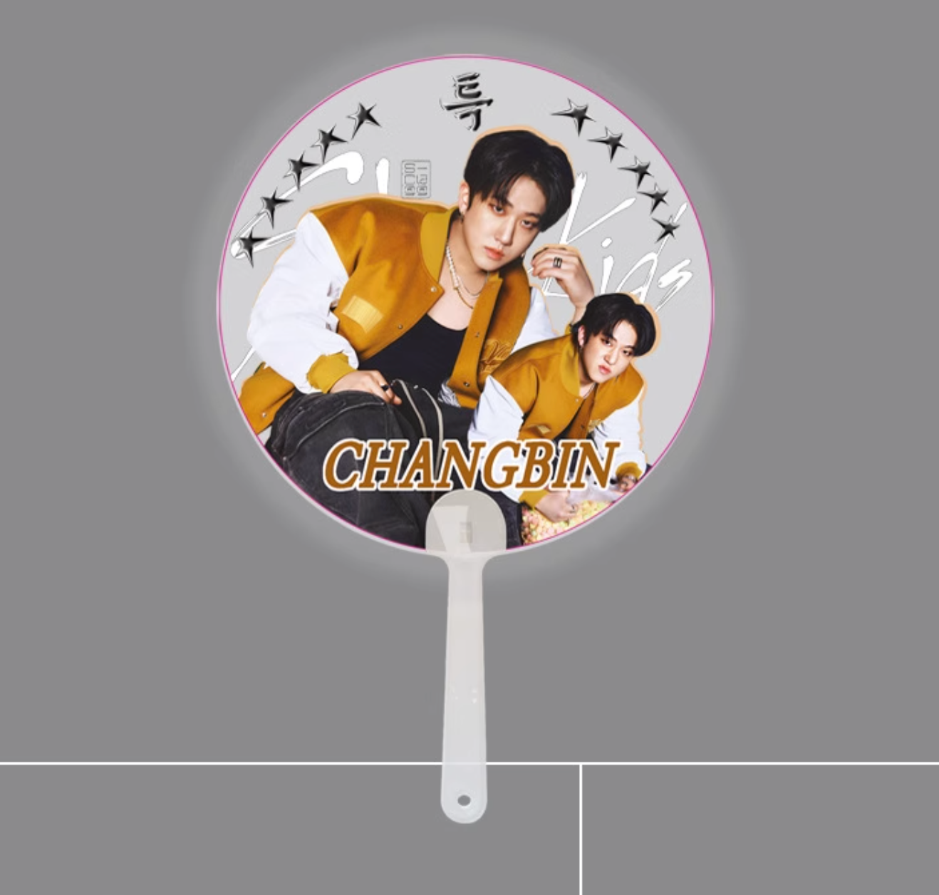 Stray Kids 5 Star Transparent Fan