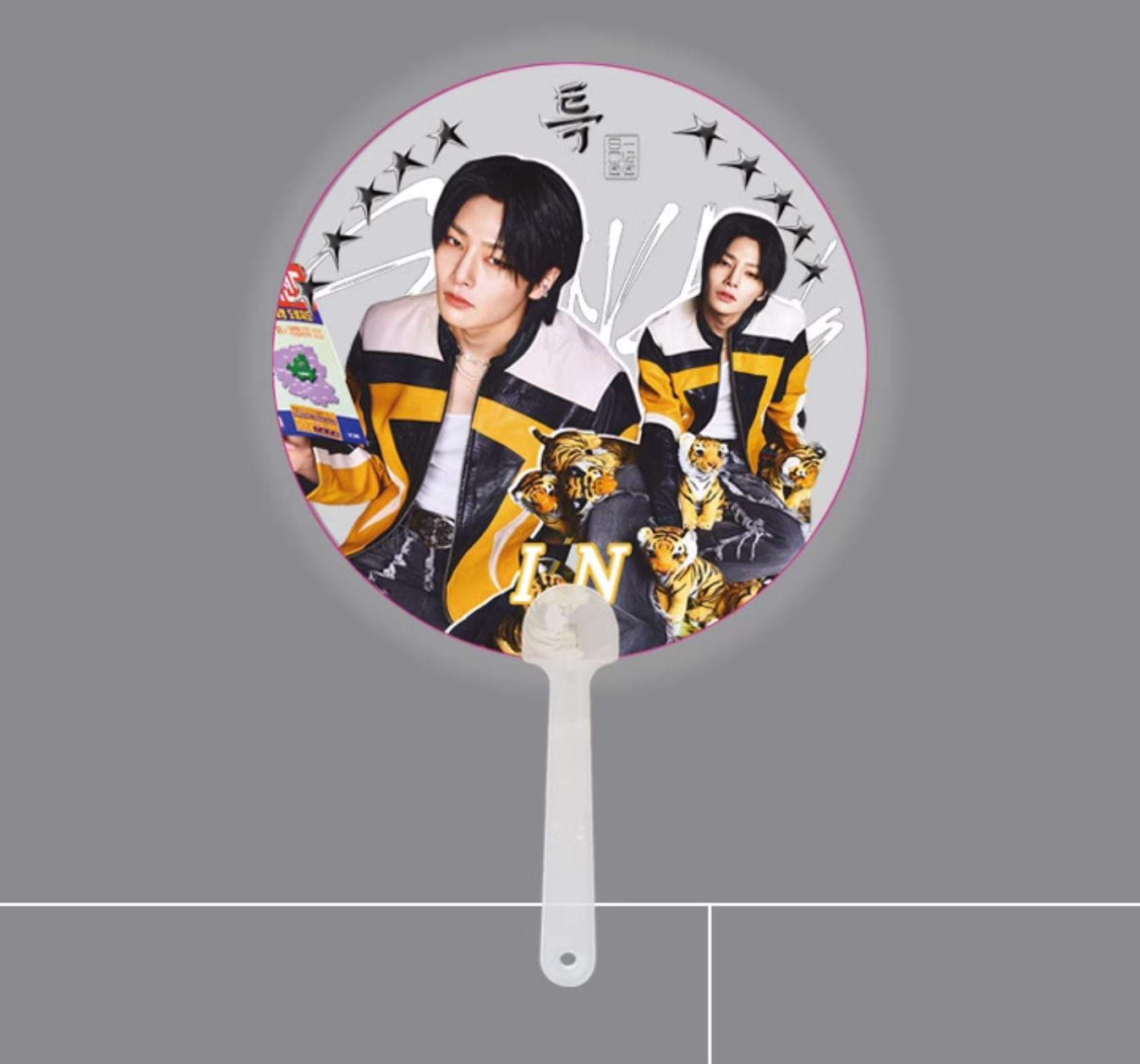 Stray Kids 5 Star Transparent Fan