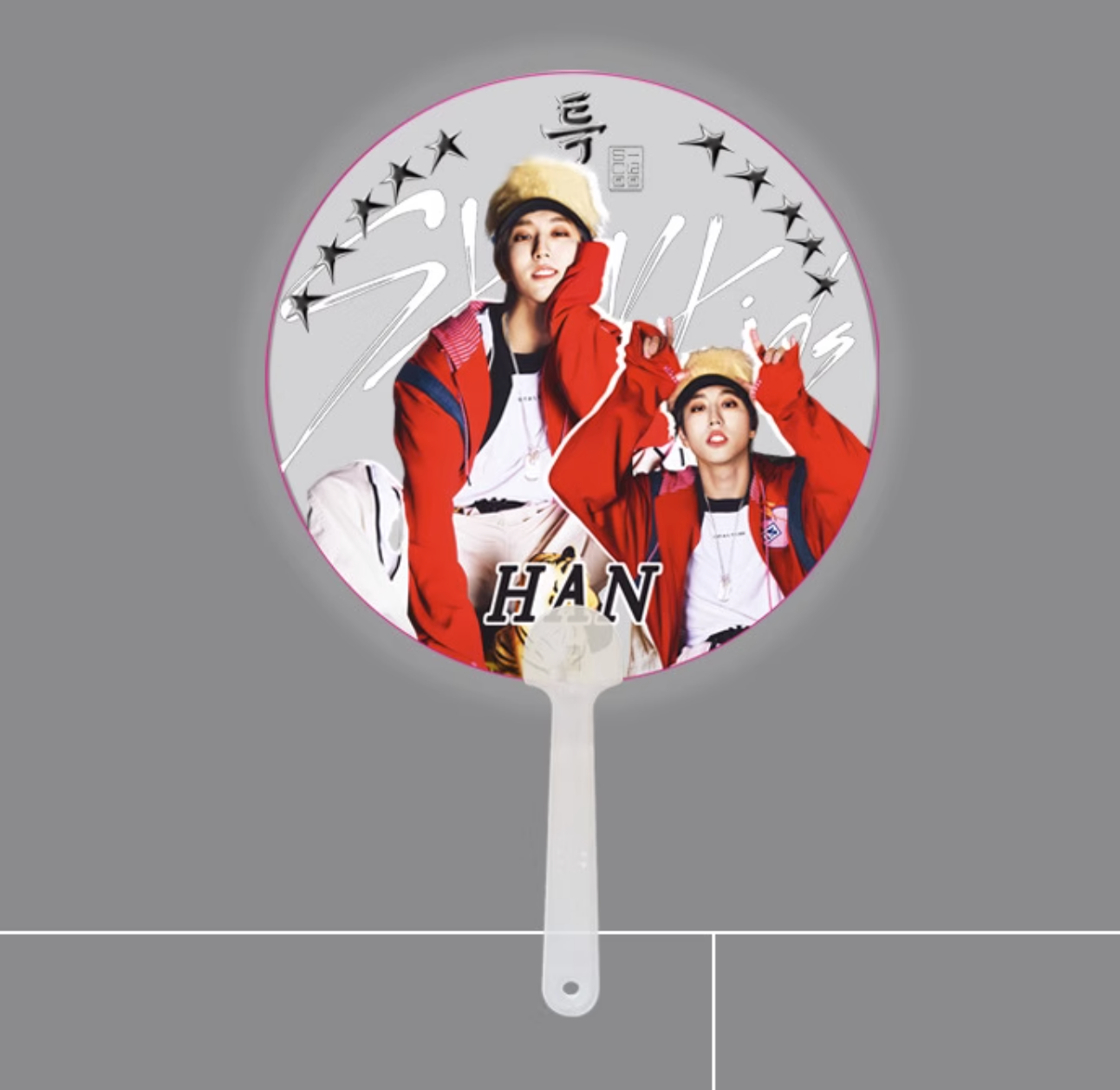 Stray Kids 5 Star Transparent Fan