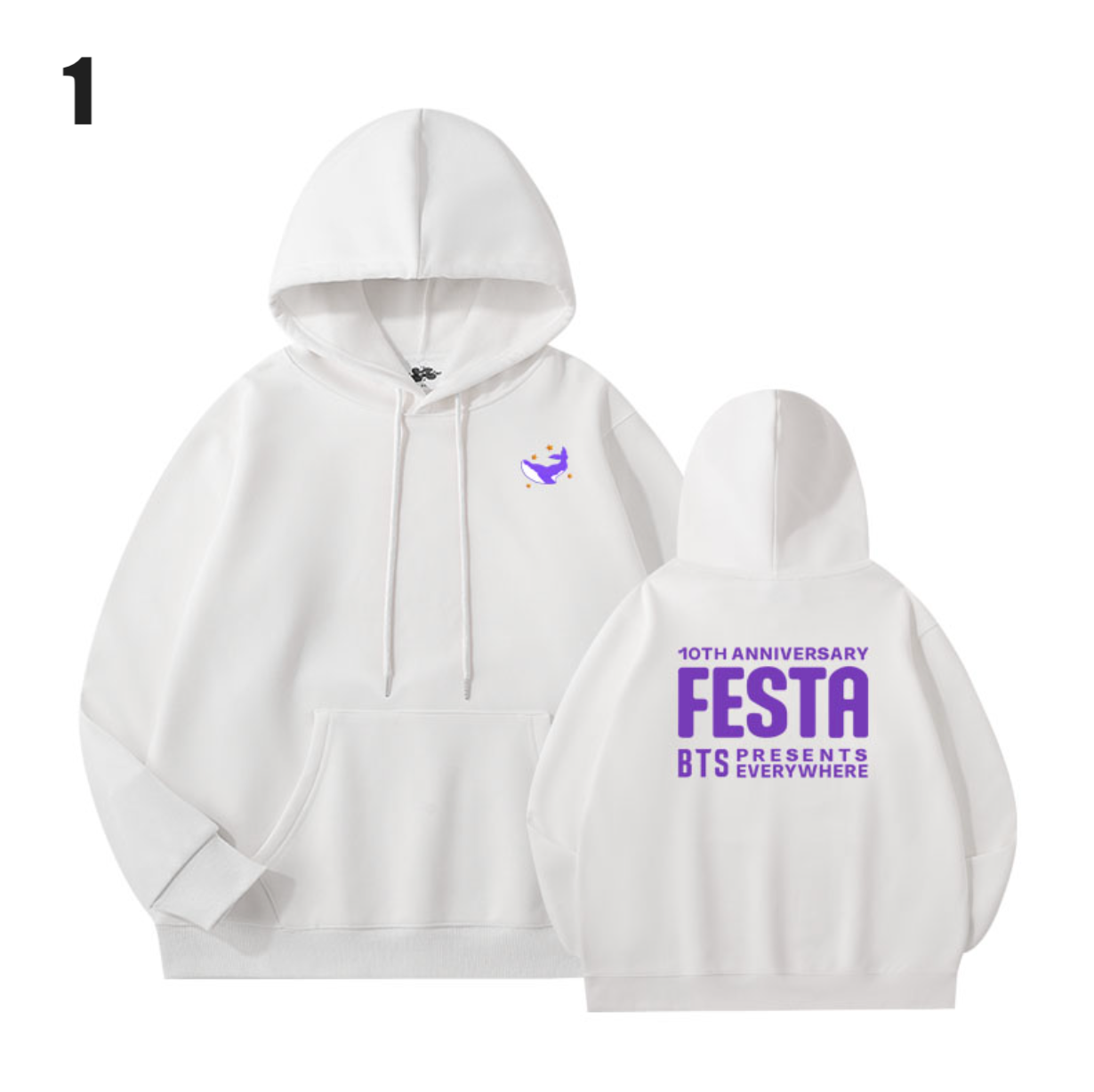 BTS 10th Anniversary Festa Hoodie