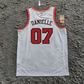 New Jeans Basketball Jersey // White and Red