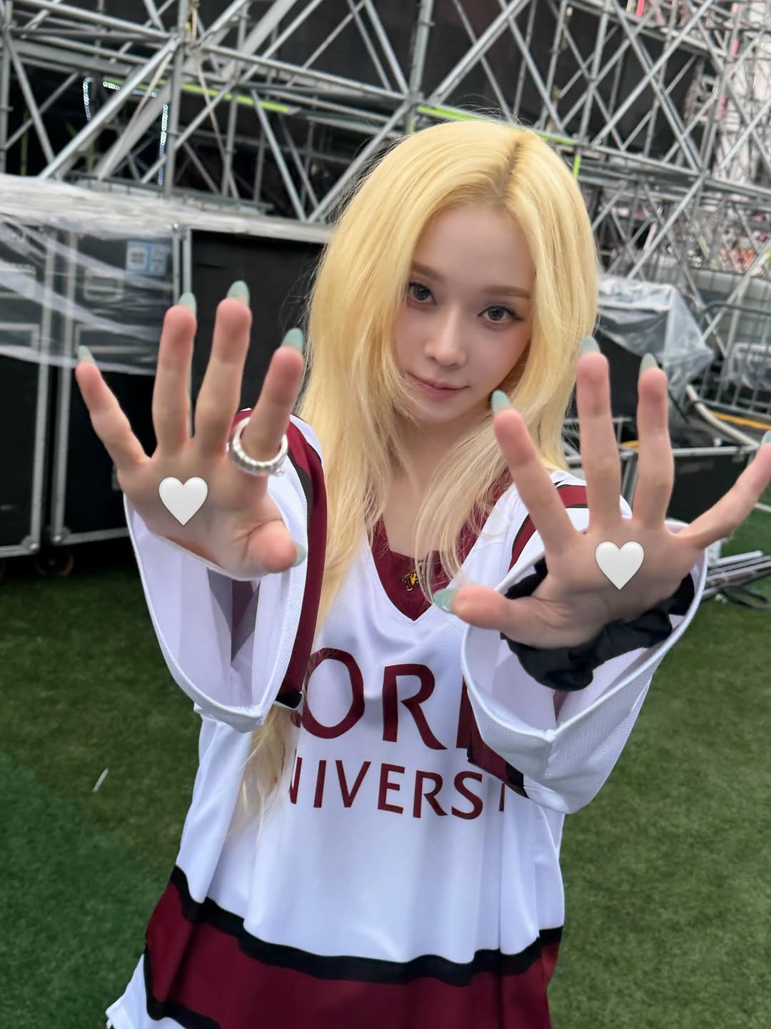 Aespa TXT Korea University Hockey Jersey