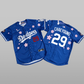 Twice LA Tokyo Series Baseball Jersey // Blue