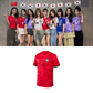 Twice Korea Soccer Jersey // Red