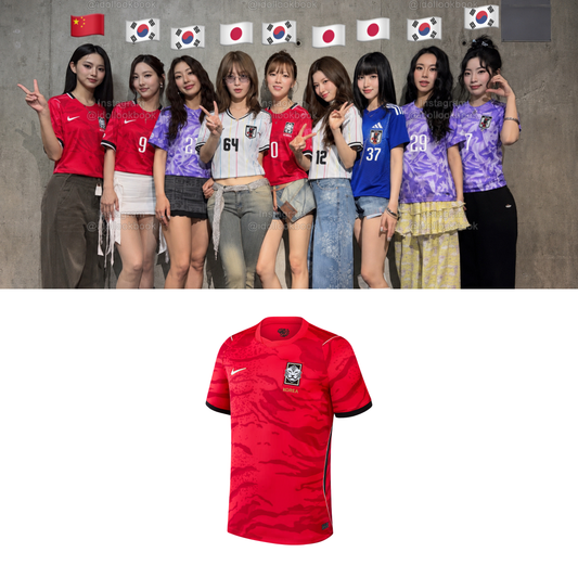Twice Korea Soccer Jersey // Red
