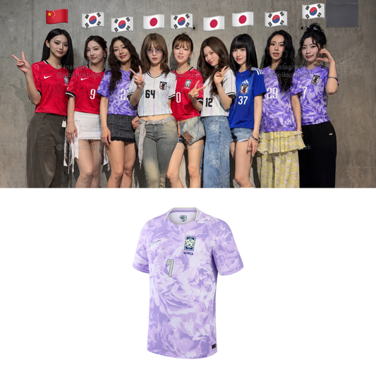 Meovv Korea Soccer Jersey // Purple