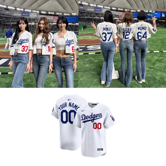 Twice LA Baseball Jersey