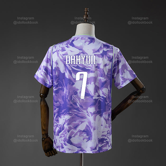 Twice Korea Soccer Jersey // Purple