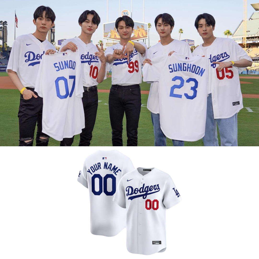 Enhypen LA Baseball Jersey