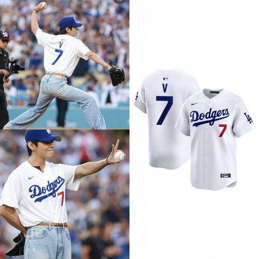 BTS V Taehyung NY Baseball Jersey